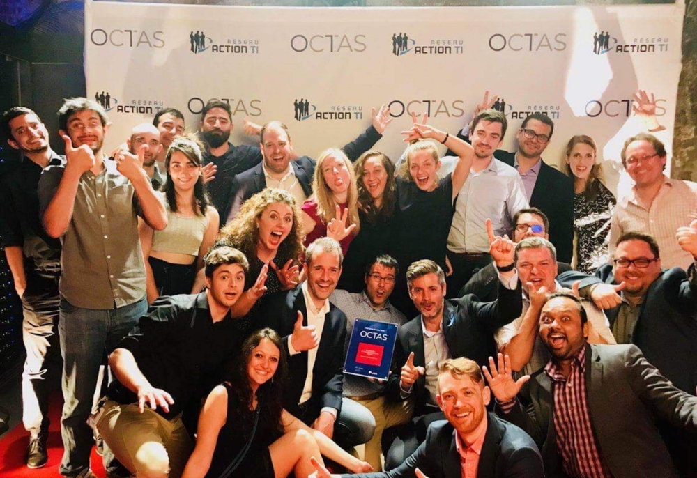 Logient, grand gagnant aux Octas 2018